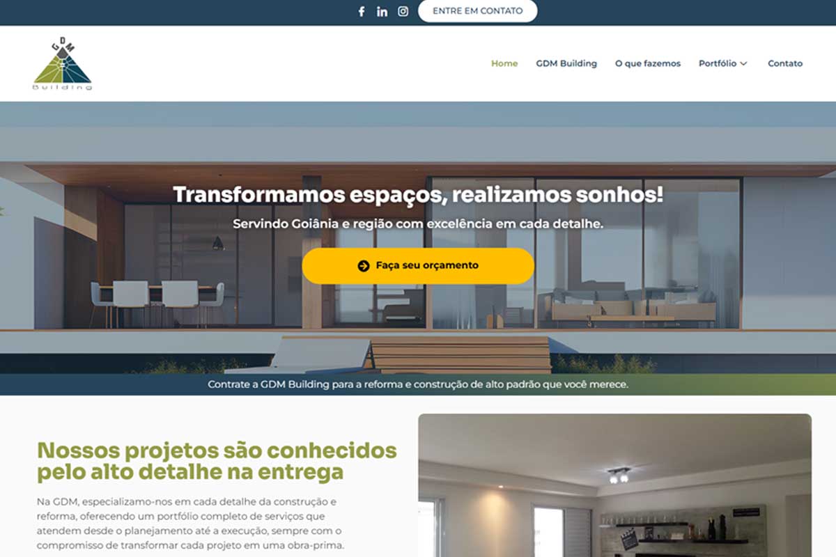 Website GDM Building
